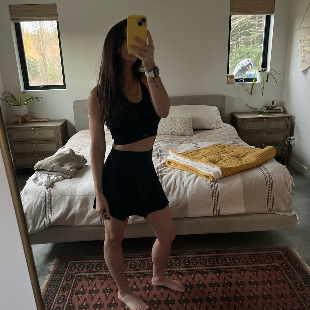 Splits59 Black Skirt